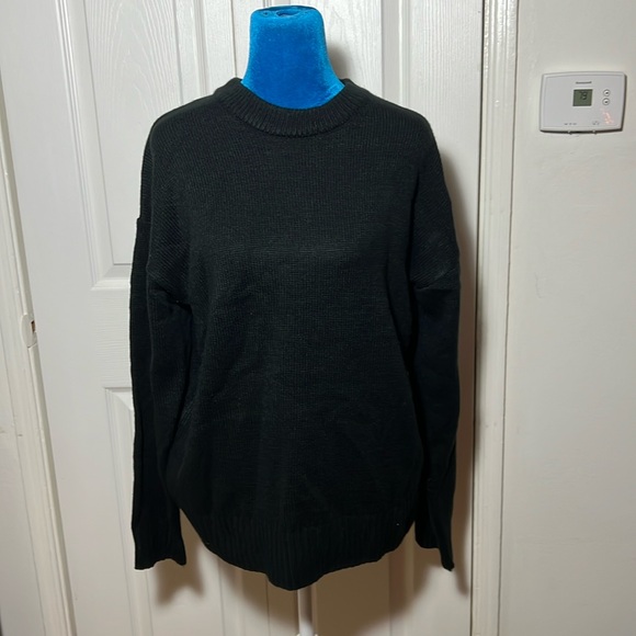 Stone Island Black Crew Sweater Medium - Picture 1 of 7